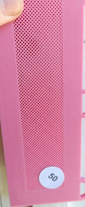 3D Printed Mesh Inserts for 3D printed Kriesels.